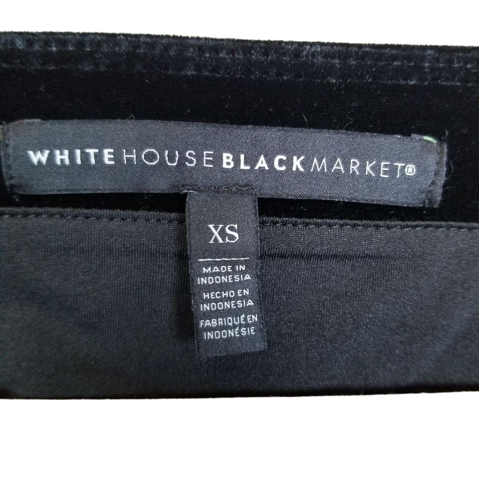 White House Black Market White House Black Market Velvet Top Witchy Vamp Whimsigoth Size XS / US 0-2 / IT 36-38 - 6 Thumbnail