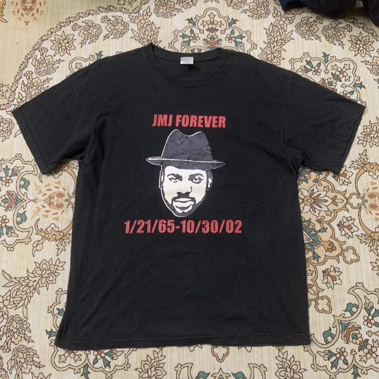 RUN DMC VINTAGE RUN DMC JAM MASTER JAY HIPHOP RAP T-SHIRT Size US L / EU 52-54 / 3 - 1 Thumbnail