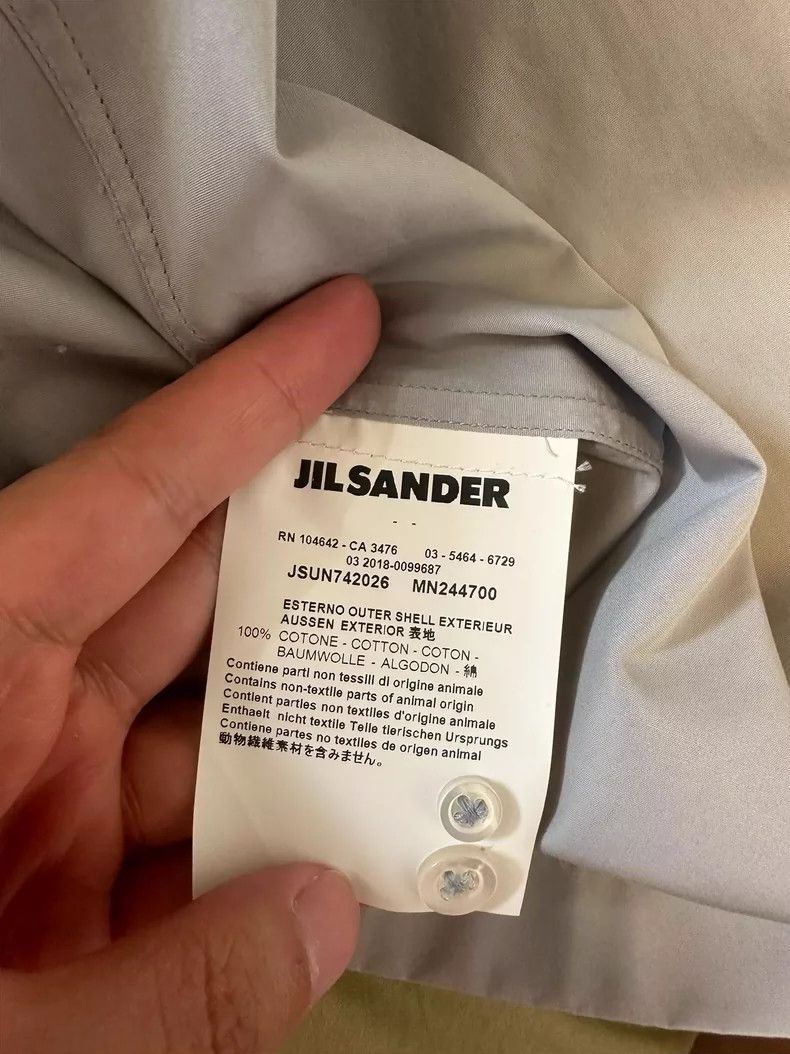 Jil Sander Jil Sander Long sleeved zipper shirt Size US S / EU 44-46 / 1 - 5 Thumbnail