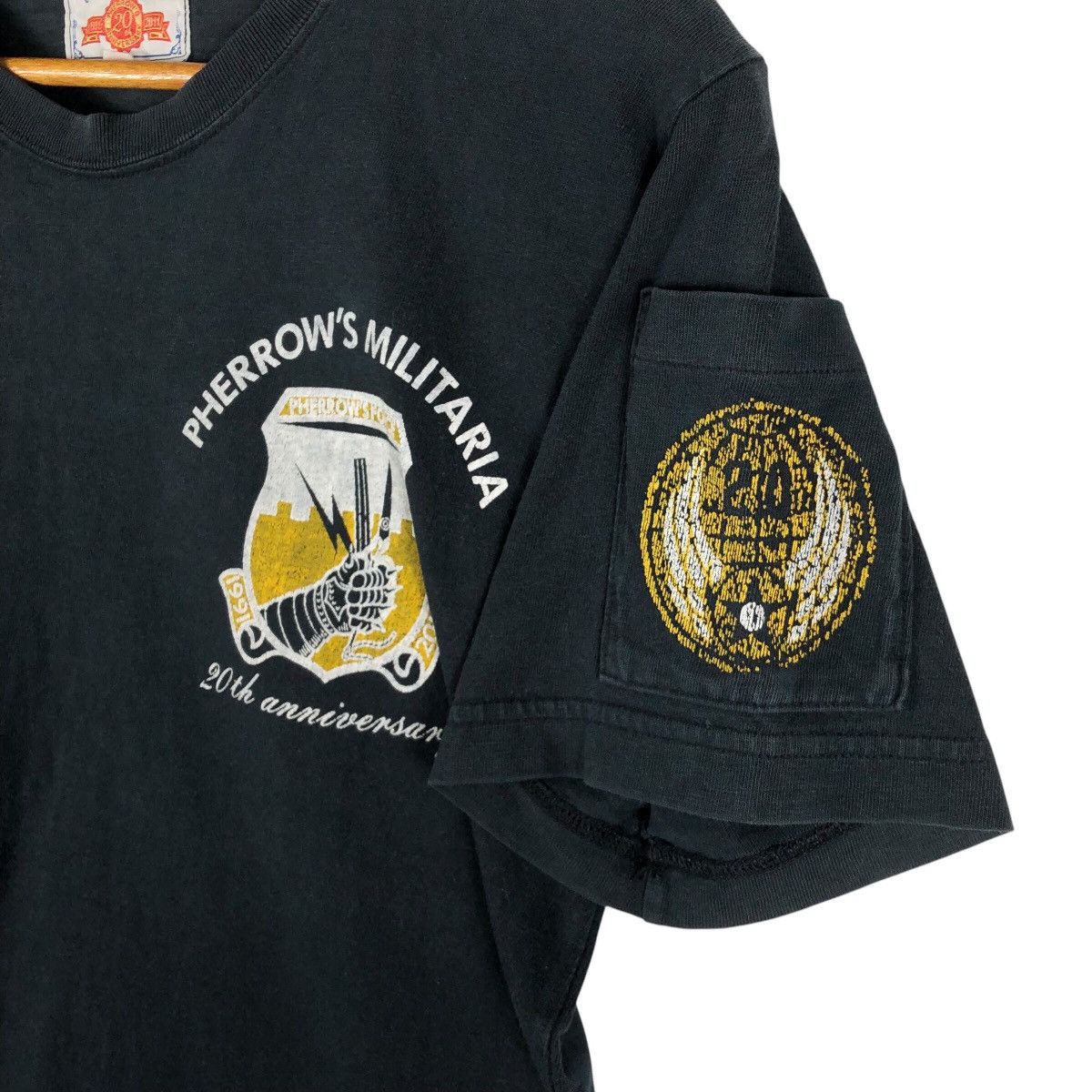 Vintage PHERROWS Militaria 51th Fiw Air Force T-Shirt Size US S / EU 44-46 / 1 - 5 Thumbnail