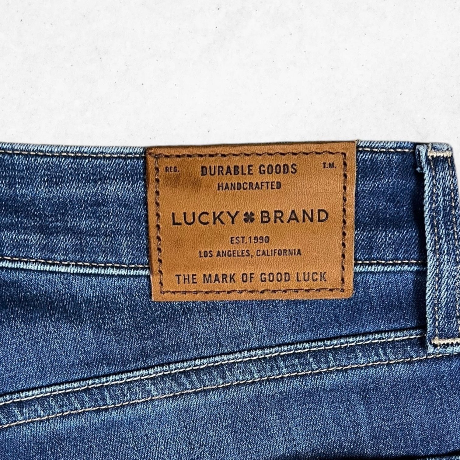 Lucky Brand Lucky Brand Hayden Skinny Women's 2/26 Ankle Blue Stretch Size 26" / US 2 / IT 38 - 9 Thumbnail