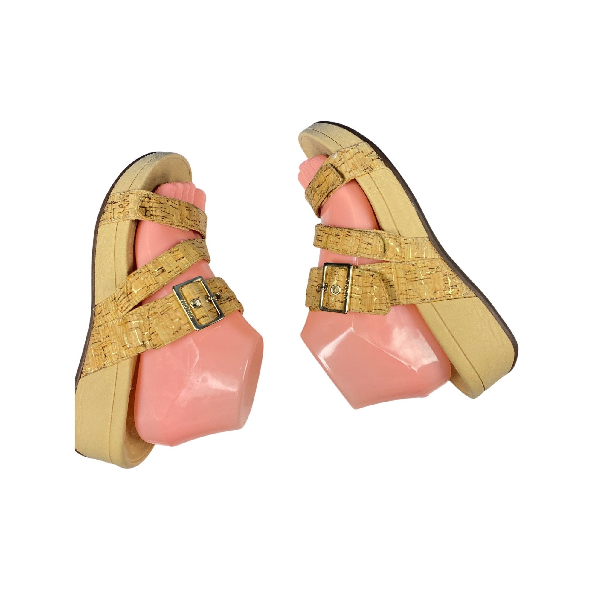 Vionic Vionic Pacific Rio Gold Slide On Sandals Women's 8 Size US 8 / IT 38 - 11 Thumbnail