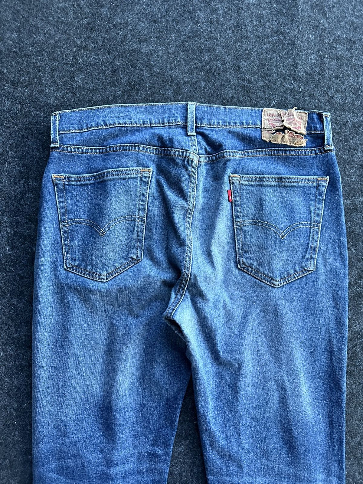 Levi's Levis 514 Y2k Mexico Distressed Denim D481 Size US 36 / EU 52 - 7 Thumbnail