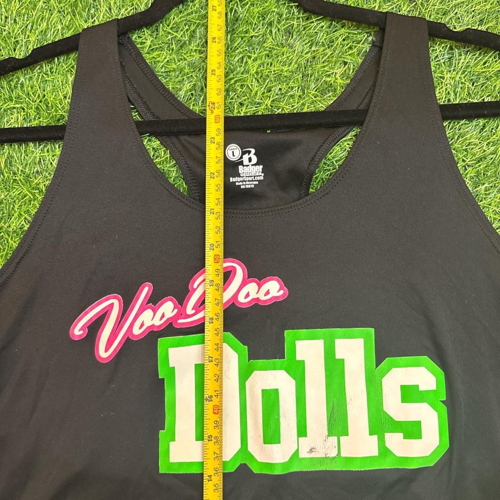 Other Women's Retro Black ‘Voo Doo Dolls’ Athletic Tank Top Size L / US 10 / IT 46 - 3 Thumbnail