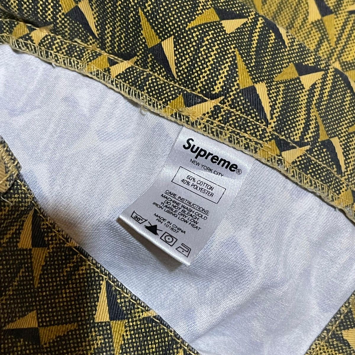 Supreme Supreme diamond plate double knee SS/2019 Size US 34 / EU 50 - 8 Thumbnail