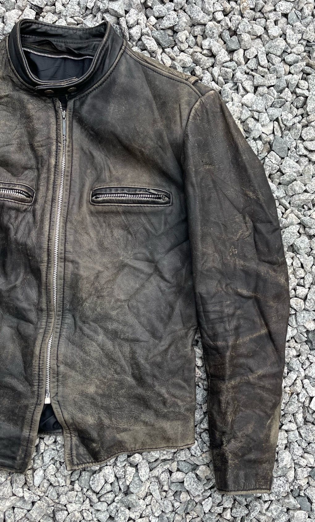 14th Addiction 🔥Vintage Esprit USA Genuine Leather Rider Jacket Size US S / EU 44-46 / 1 - 8 Thumbnail