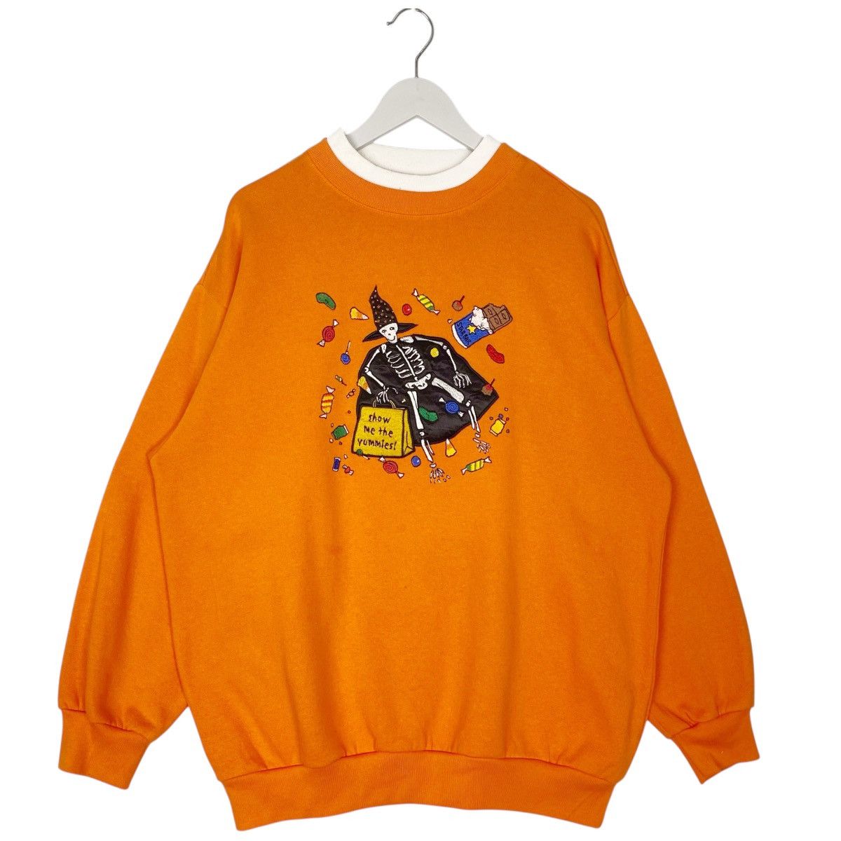 Vintage Vintage 90s The Halloween Sweatshirt Crewneck Logo Size M Size US M / EU 48-50 / 2 - 1 Thumbnail
