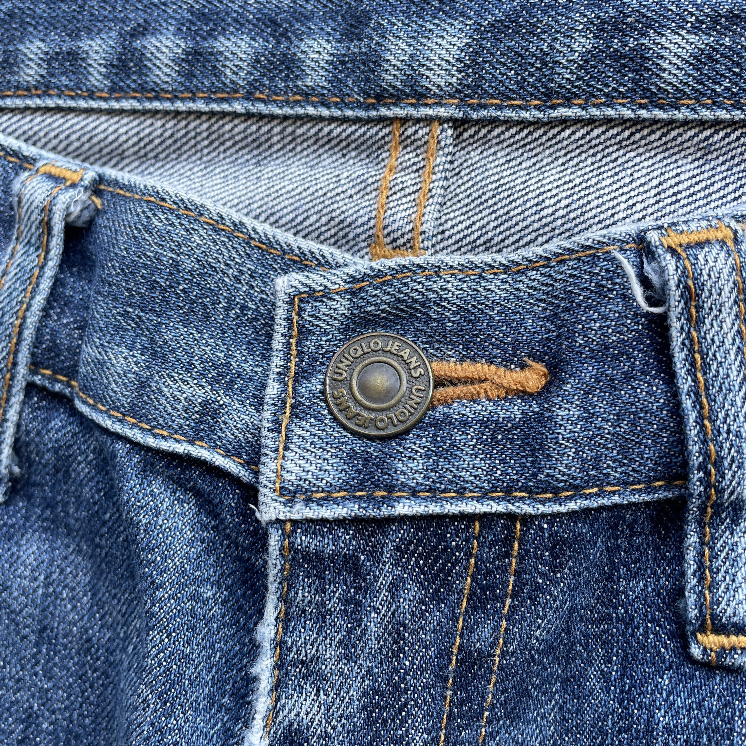 Japanese Brand Vintage Japanese Brand Denim Jeans Faded Pants W29x28 Size US 29 - 7 Thumbnail