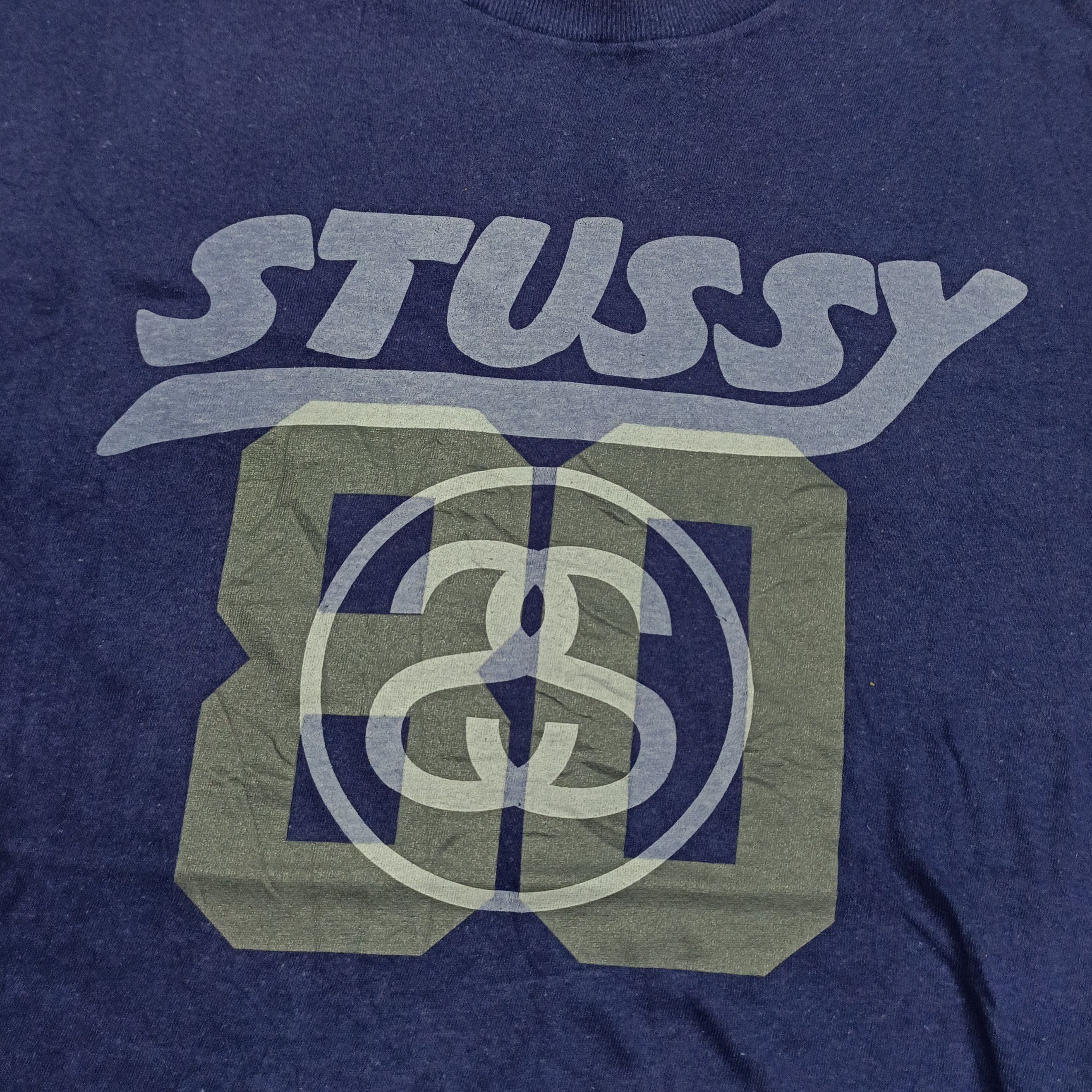 Stussy × Vintage Stussy 80 tshirt Size US M / EU 48-50 / 2 - 2 Thumbnail