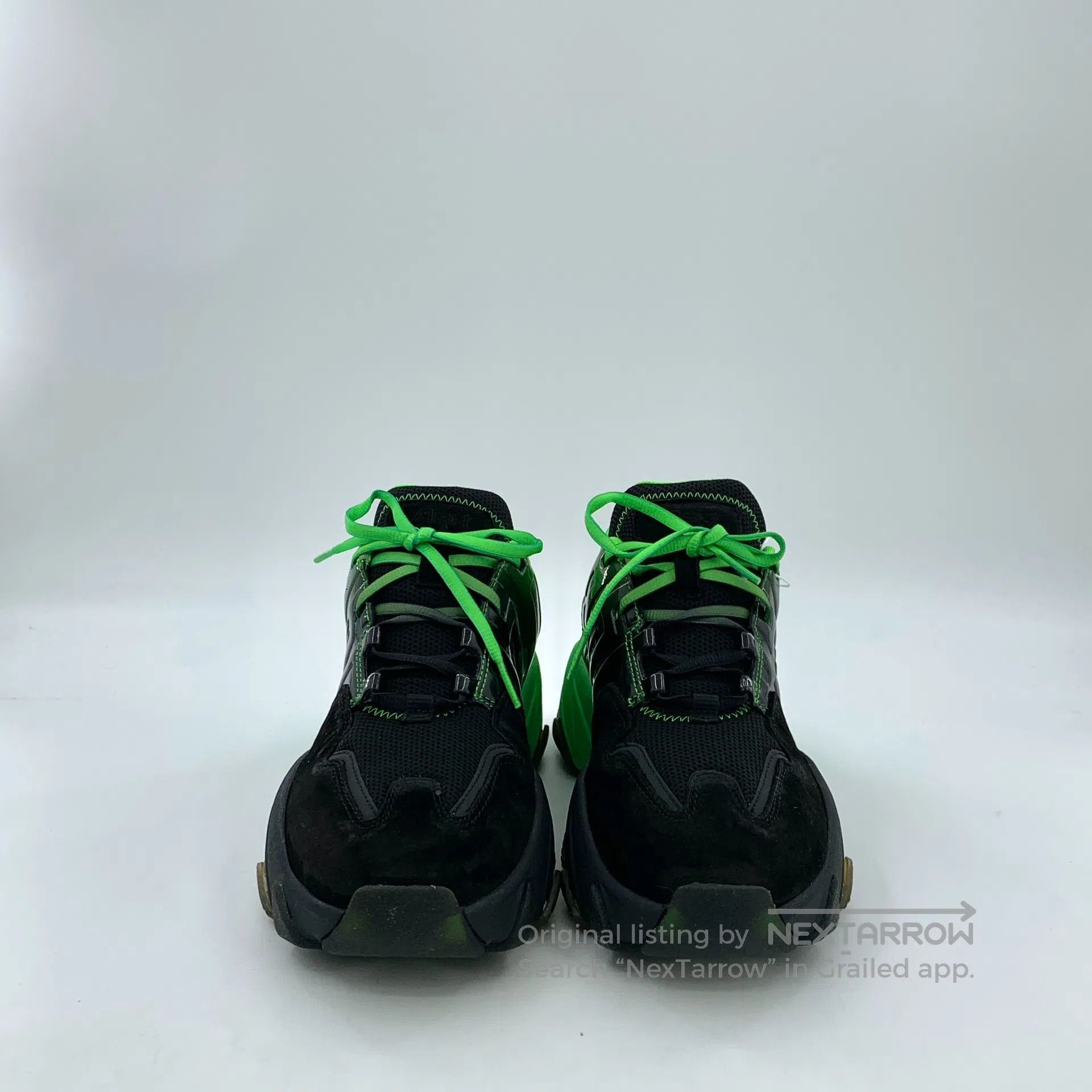 ASH ASH Color Block Lace-Up Casual Flat Sports Dad Shoes| Size US 6 / EU 39 - 3 Thumbnail