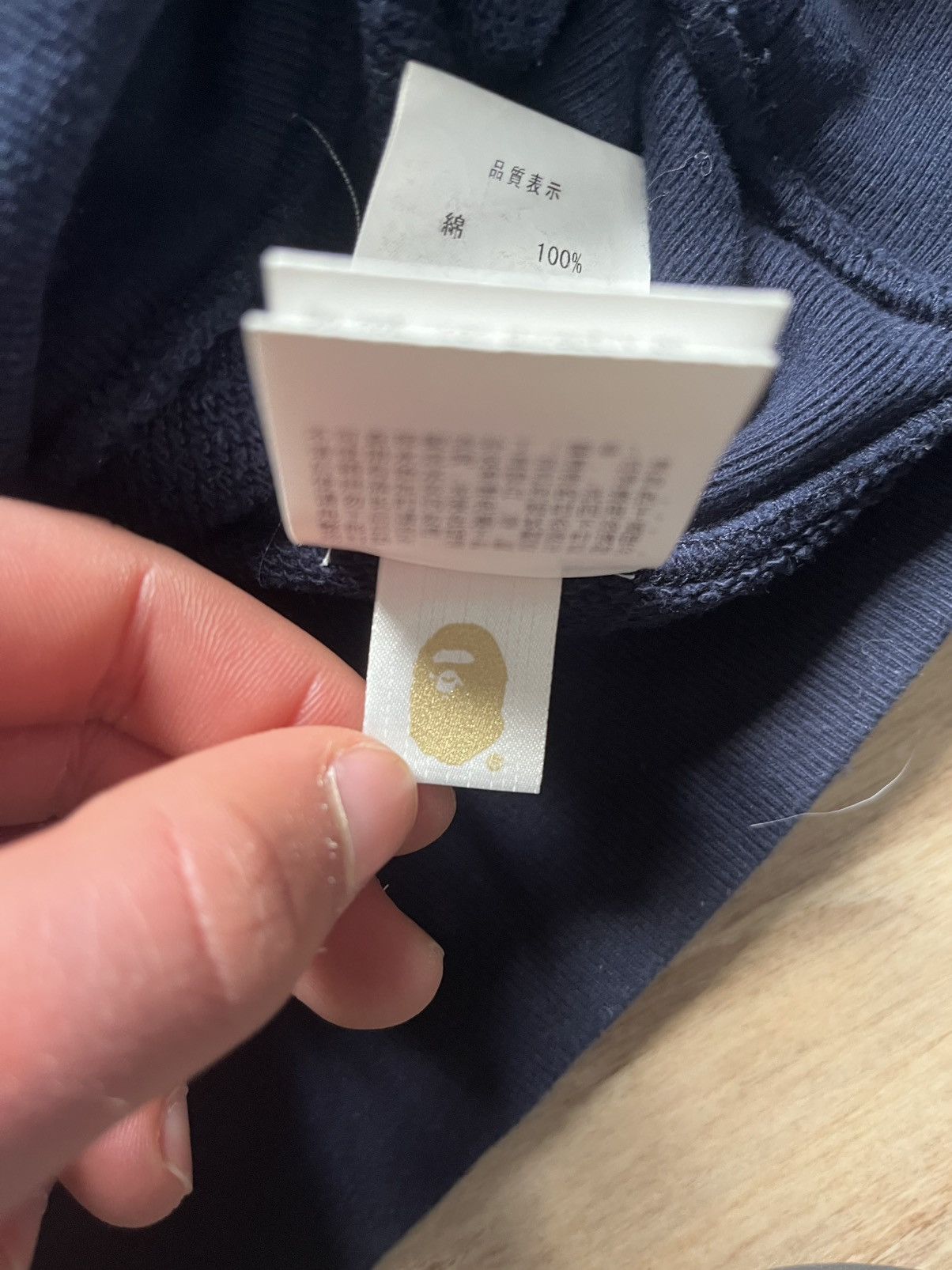 Bape Bape shark navy hoodie rare streetwear luxury drip swag Size US L / EU 52-54 / 3 - 12 Thumbnail
