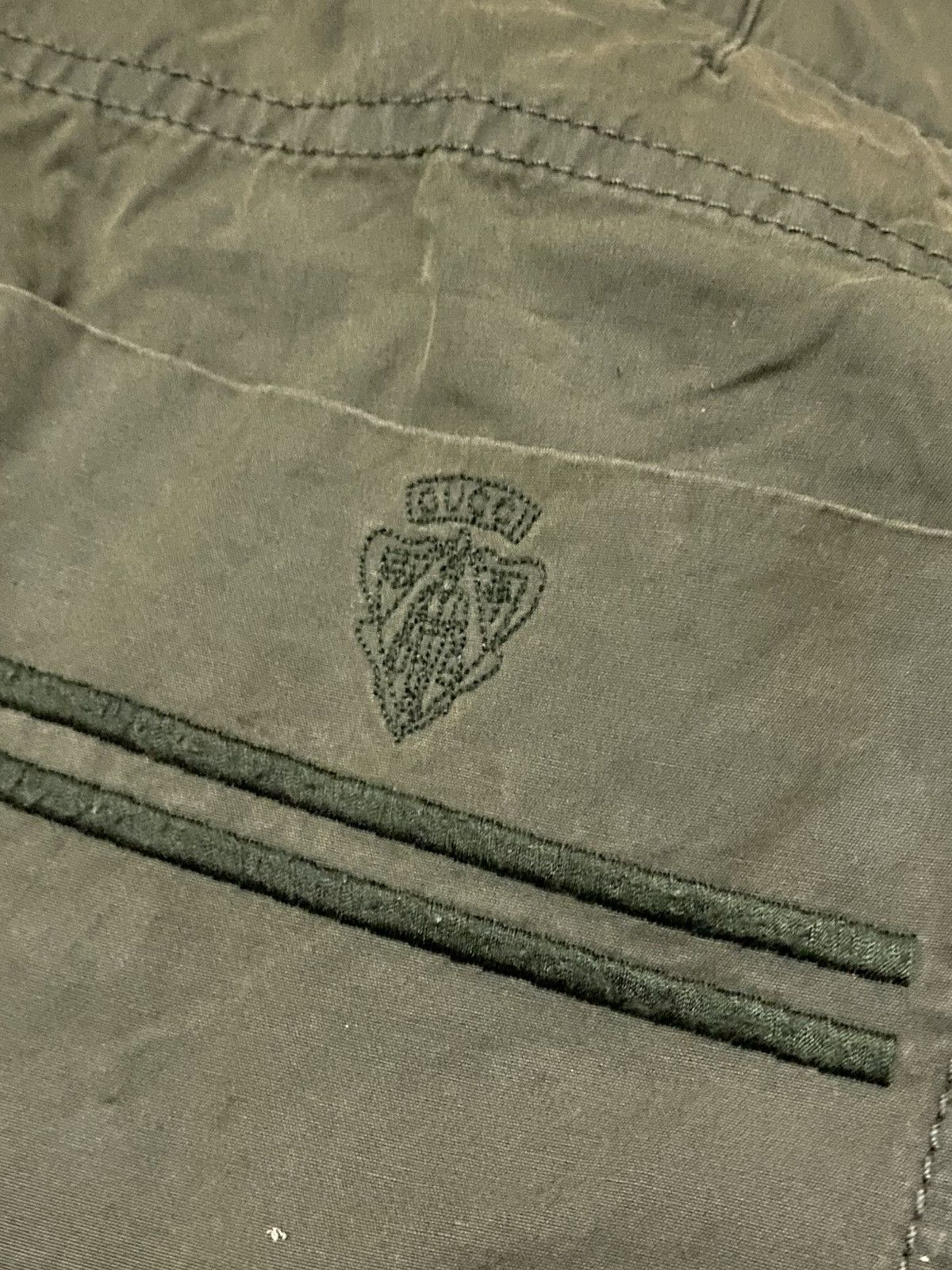Gucci Gucci Classic Logo Loose Pant Zipper Ankle Size US 38 / EU 54 - 5 Thumbnail