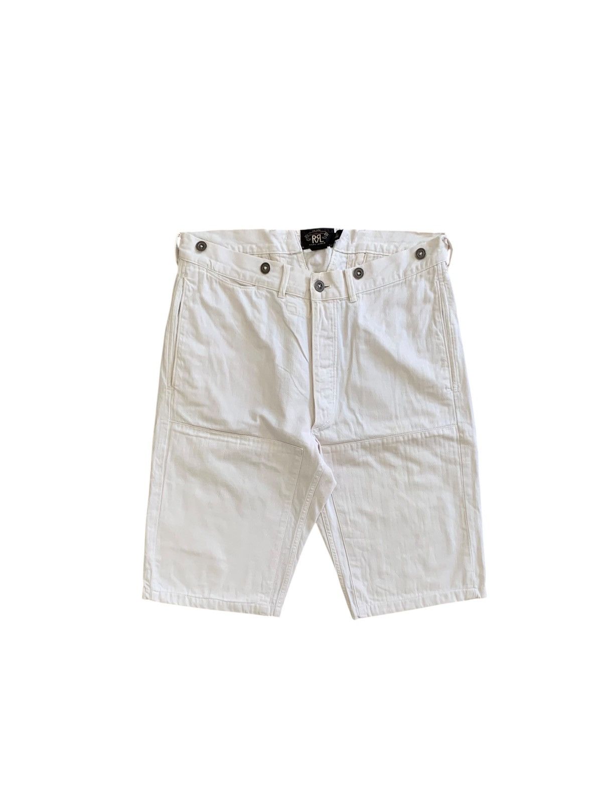 RRL Ralph Lauren RRL Military Double Knee HBT Buckle Back Pants Size US 34 / EU 50 - 1 Thumbnail
