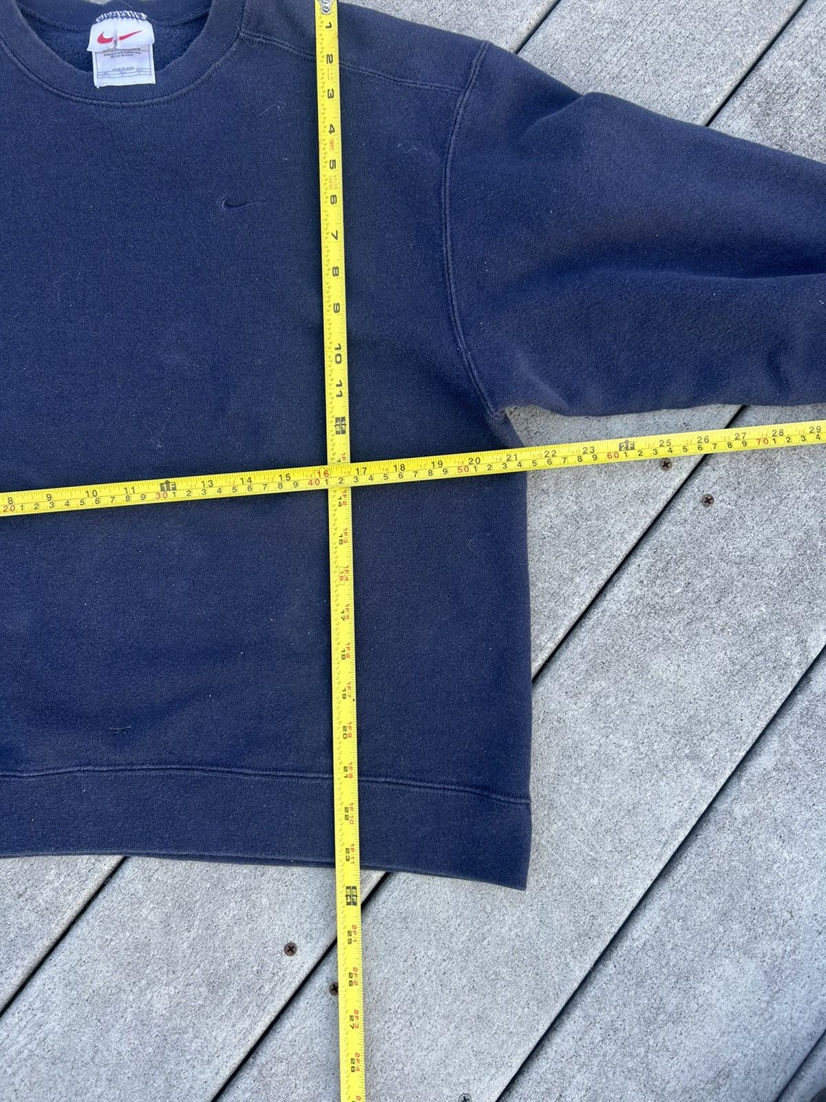 Nike Vintage Nike navy sweatshirt Size US S / EU 44-46 / 1 - 3 Thumbnail