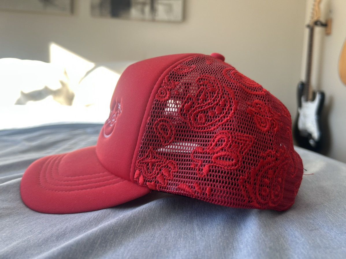 Brigade Brigade Paisley Embroidered Trucker Hat Size ONE SIZE - 2 Thumbnail