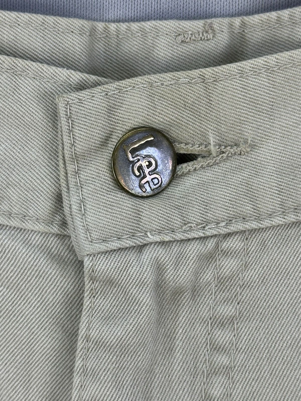 Lee Vintage 90’s Lee Khaki Trouser Pants Size US 33 - 10 Thumbnail