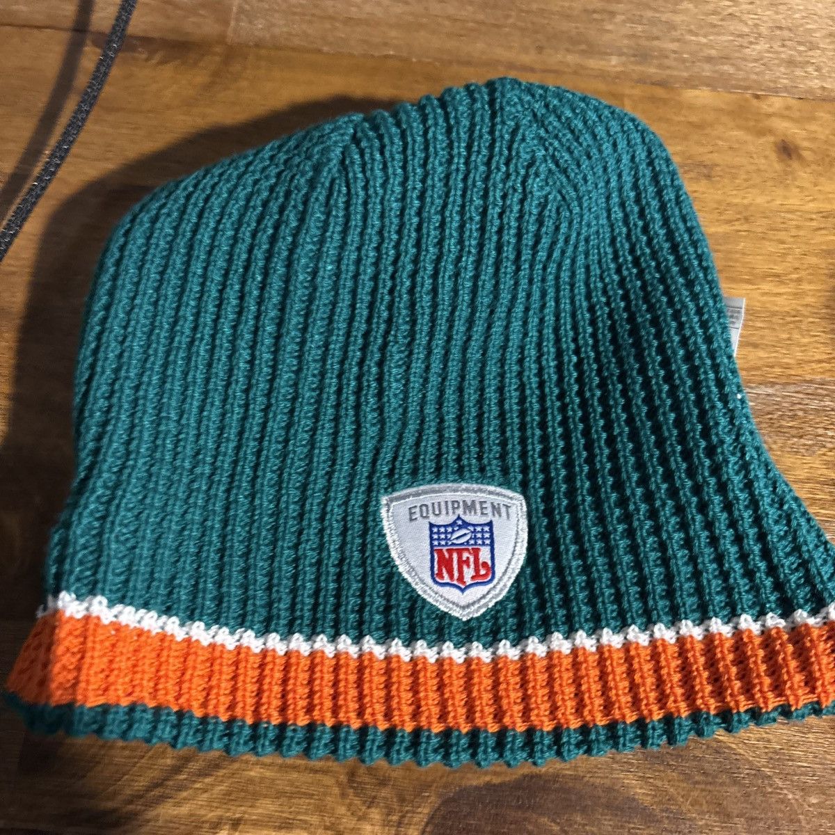 Reebok Sideline gear miami dolphin beanie Size ONE SIZE - 2 Thumbnail
