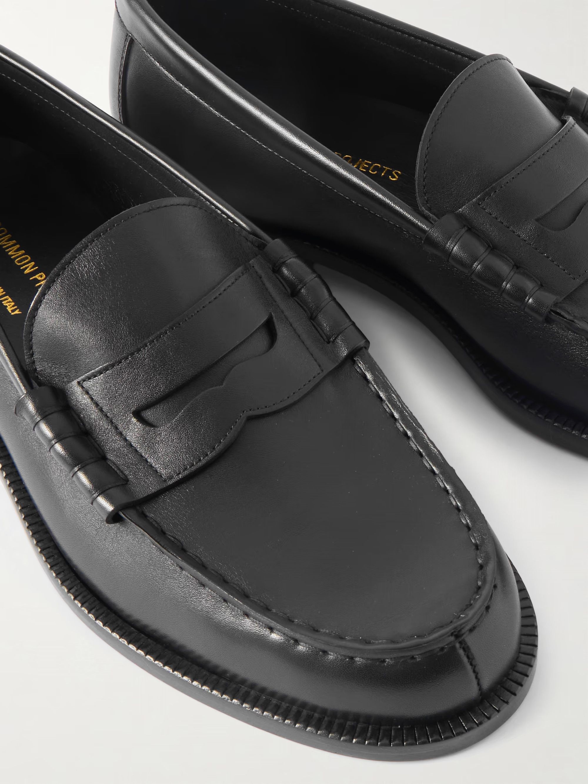 Common Projects COMMON PROJECTS Loafer Black 2491 7547 Size US 8 / EU 41 - 2 Thumbnail