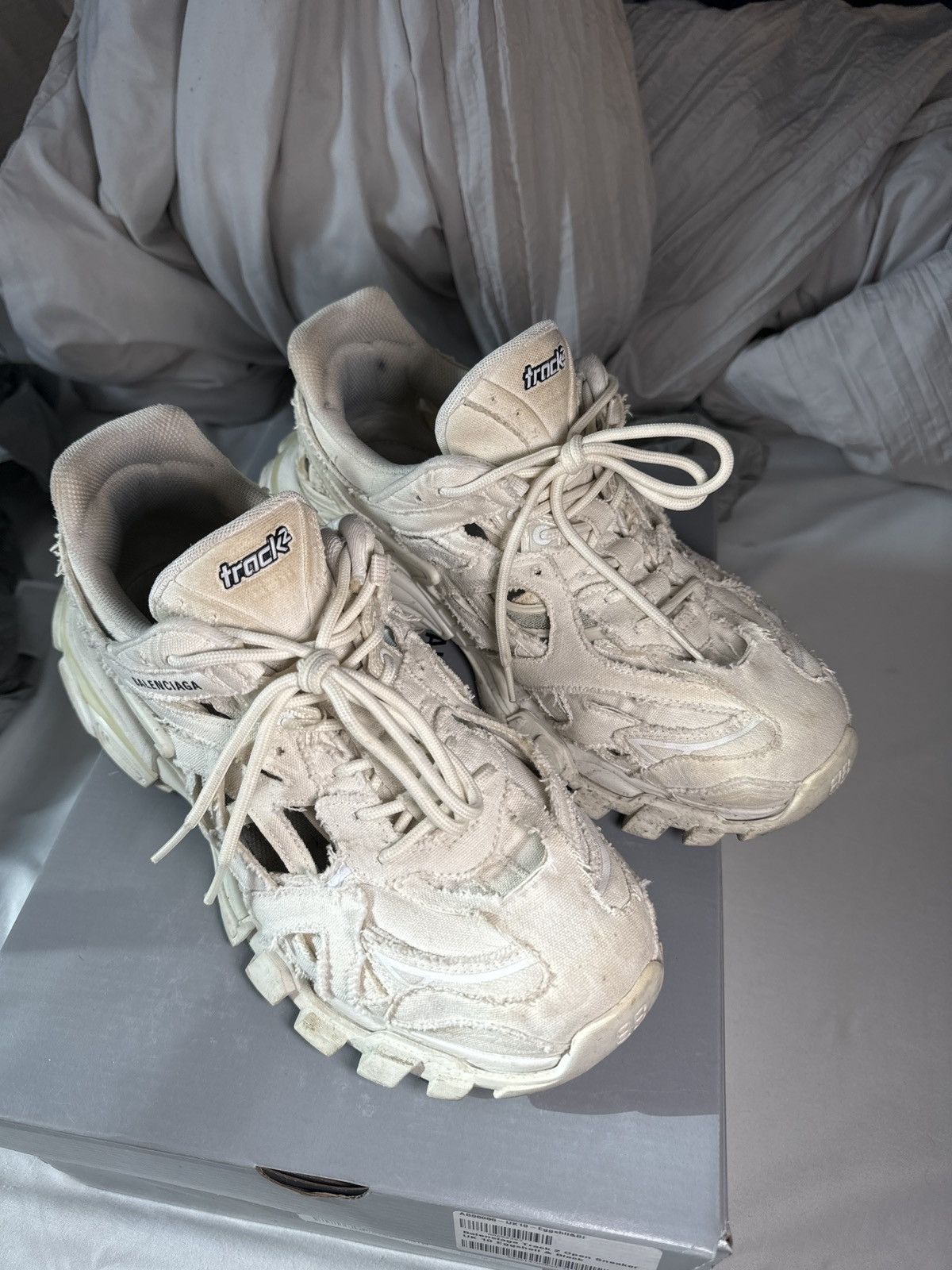 Balenciaga Balenciaga Track 2 Eggshell Size US 11 / EU 44 - 10 Thumbnail