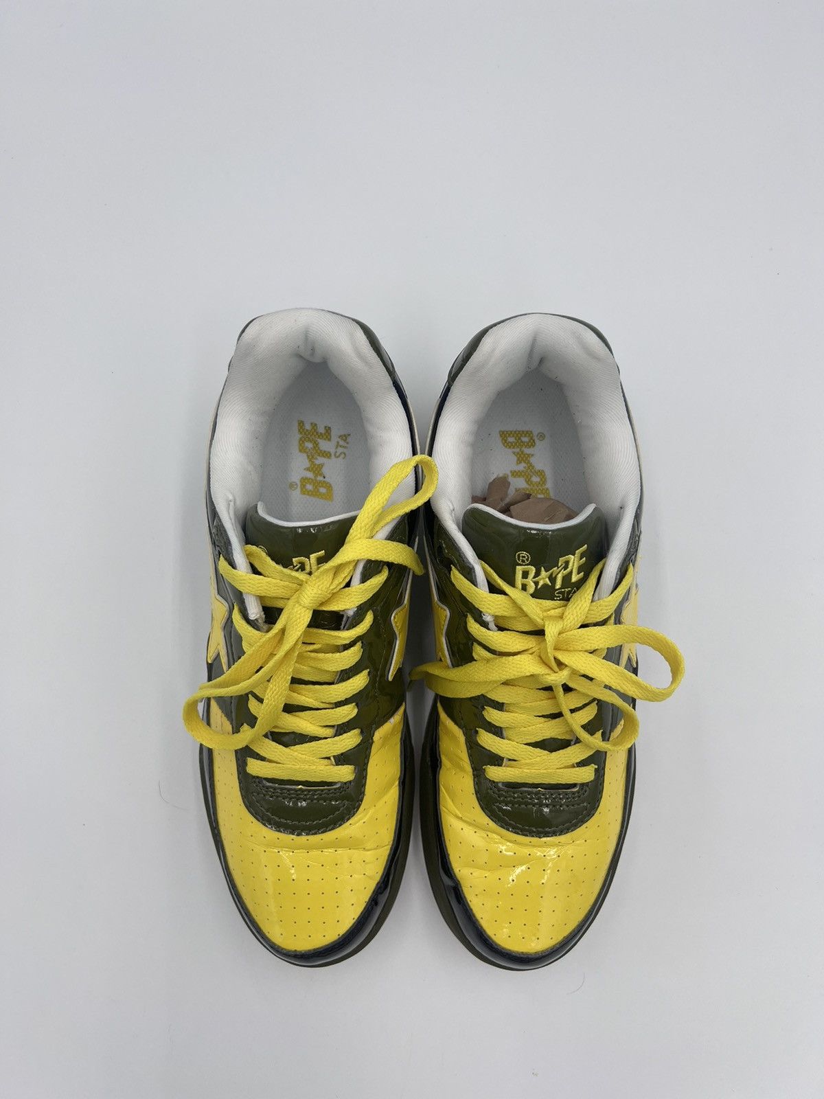 Bape × Vintage Vintage A Bathing Ape Bape Patent Leather Roadsta Sneakers Size US 10 / EU 43 - 6 Thumbnail