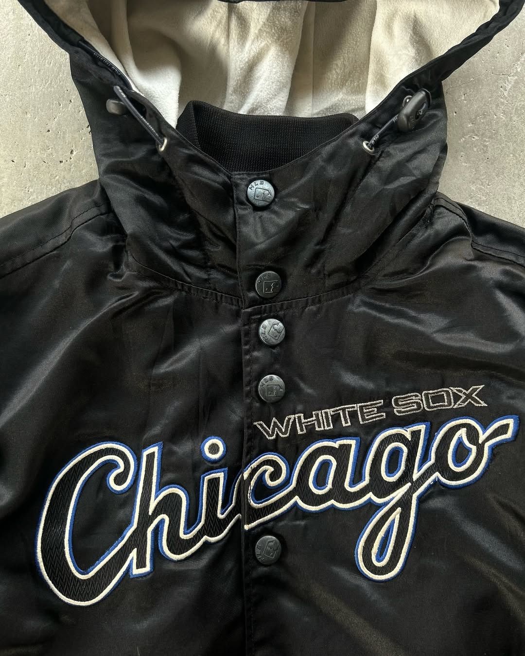 MLB Y2k MLB White Sox Chicago Double Layer Jacket Size US M / EU 48-50 / 2 - 5 Thumbnail