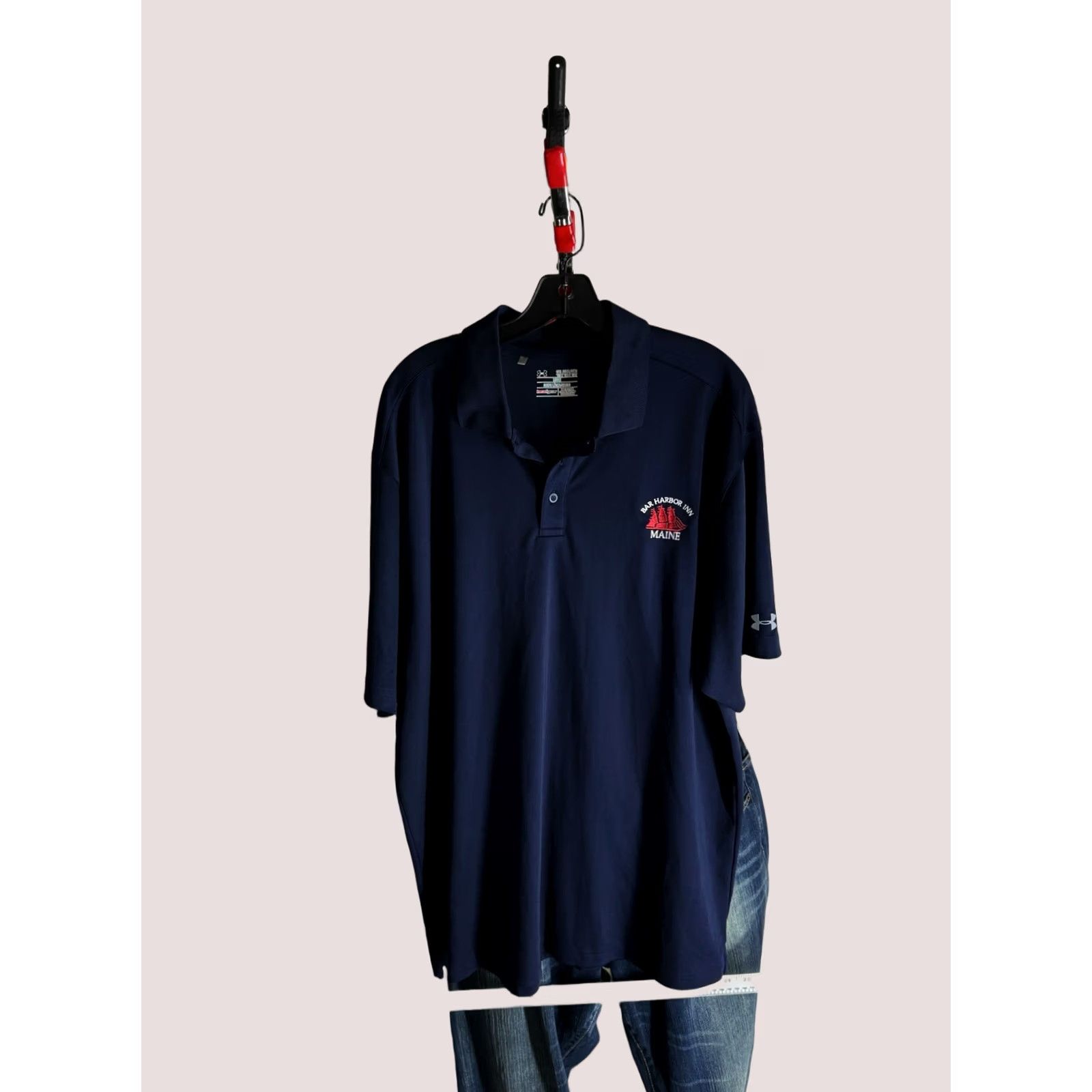 Under Armour Under Armour Shirt Mens xXl Sharp Bar Harbour Inn Maine Golf POLO Size US XXL / EU 58 / 5 - 1 Thumbnail