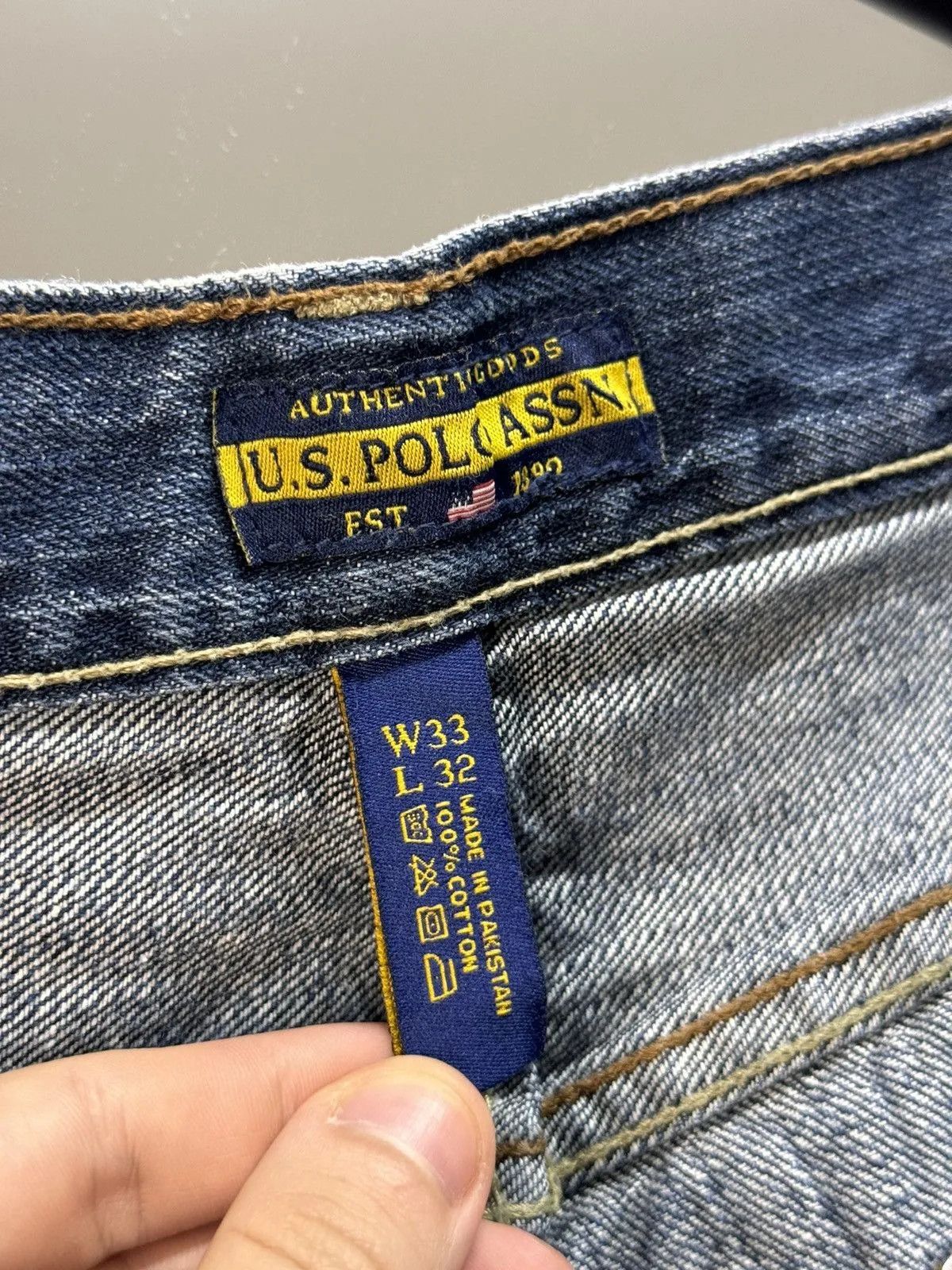 Polo Ralph Lauren 👉 Vintage Polo Ralph Lauren Jeans Denim Baggy Pants Armani Size US 32 / EU 48 - 13 Thumbnail