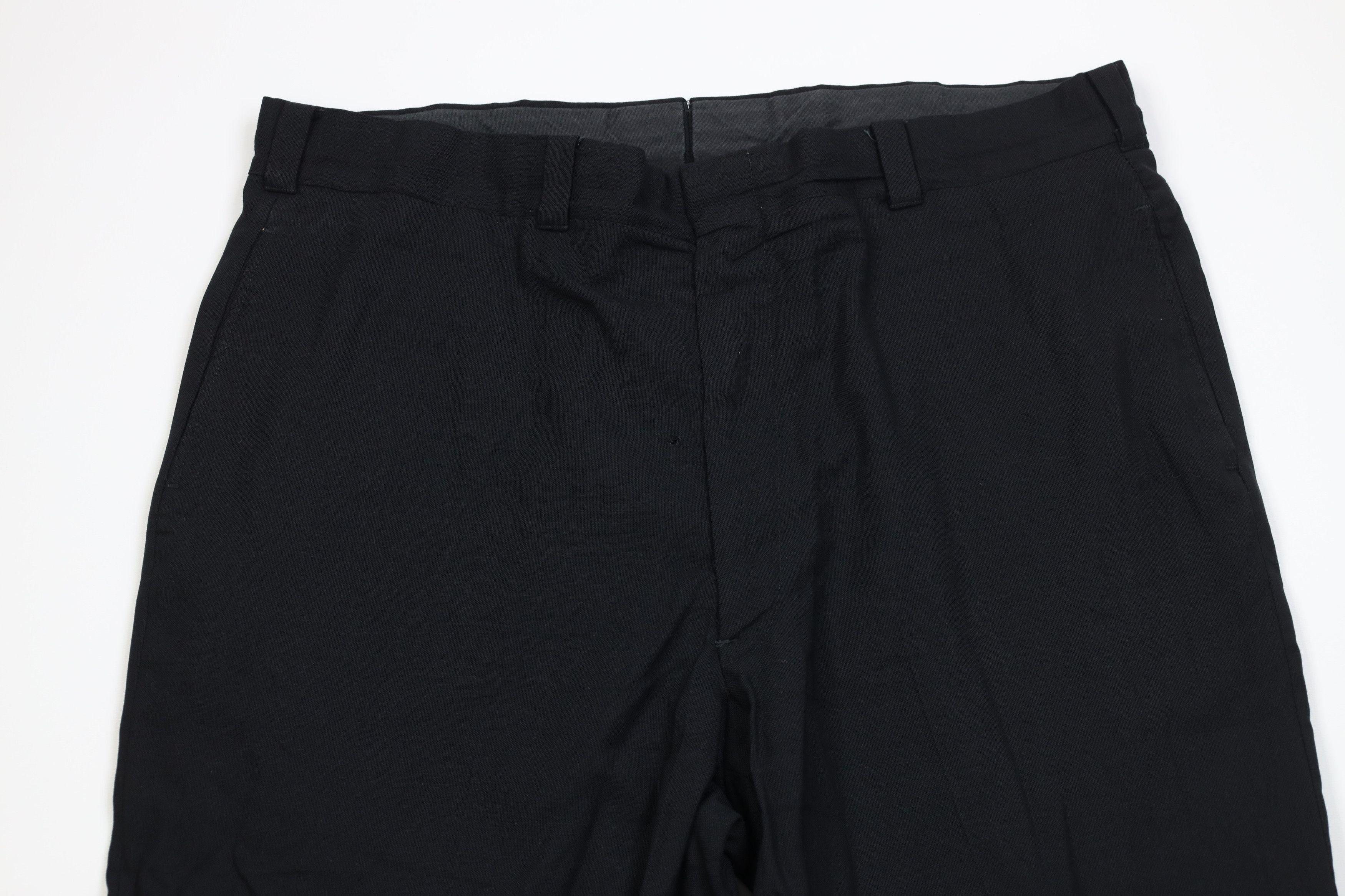 Vintage Vintage 50s Rockabilly Rayon Gabardine Wide Leg Pants USA Size US 38 / EU 54 - 2 Thumbnail