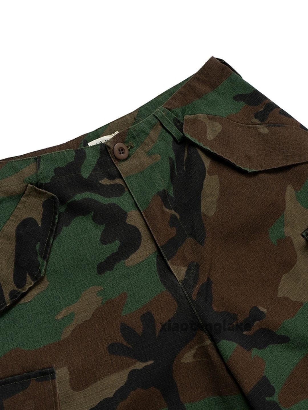 Designer × Vintage utility military loose baggy skate hiphop camo cargo pants Size US 38 / EU 54 - 4 Thumbnail