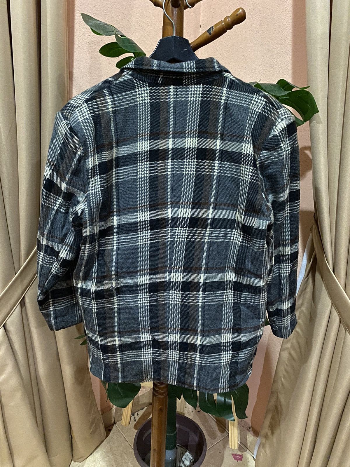 Japanese Brand Vintage Plaid Blazer | Classic Tailored Checkered Jacket Size US S / EU 44-46 / 1 - 8 Thumbnail