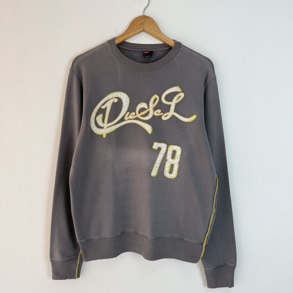 Diesel Diesel 78 Sweatshirt. Size US L / EU 52-54 / 3 - 1 Thumbnail