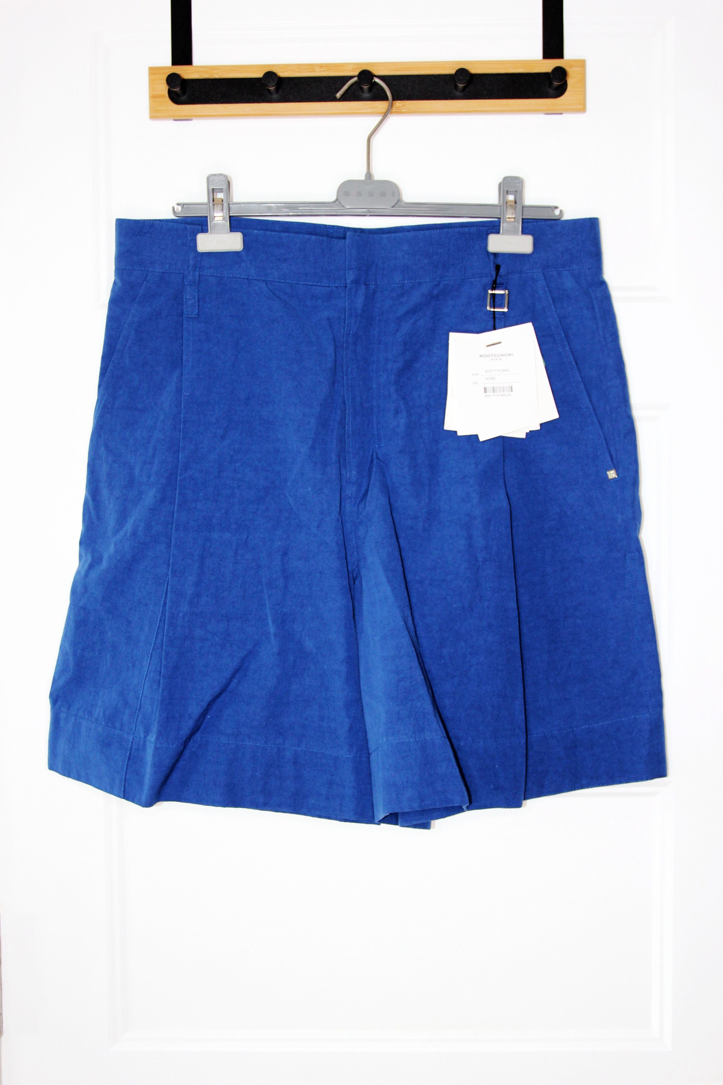 Wooyoungmi BNWT SS23 WOOYOUNGMI BOX PLEAT BERMUDAS SHORTS 50 Size US 34 / EU 50 - 2 Thumbnail