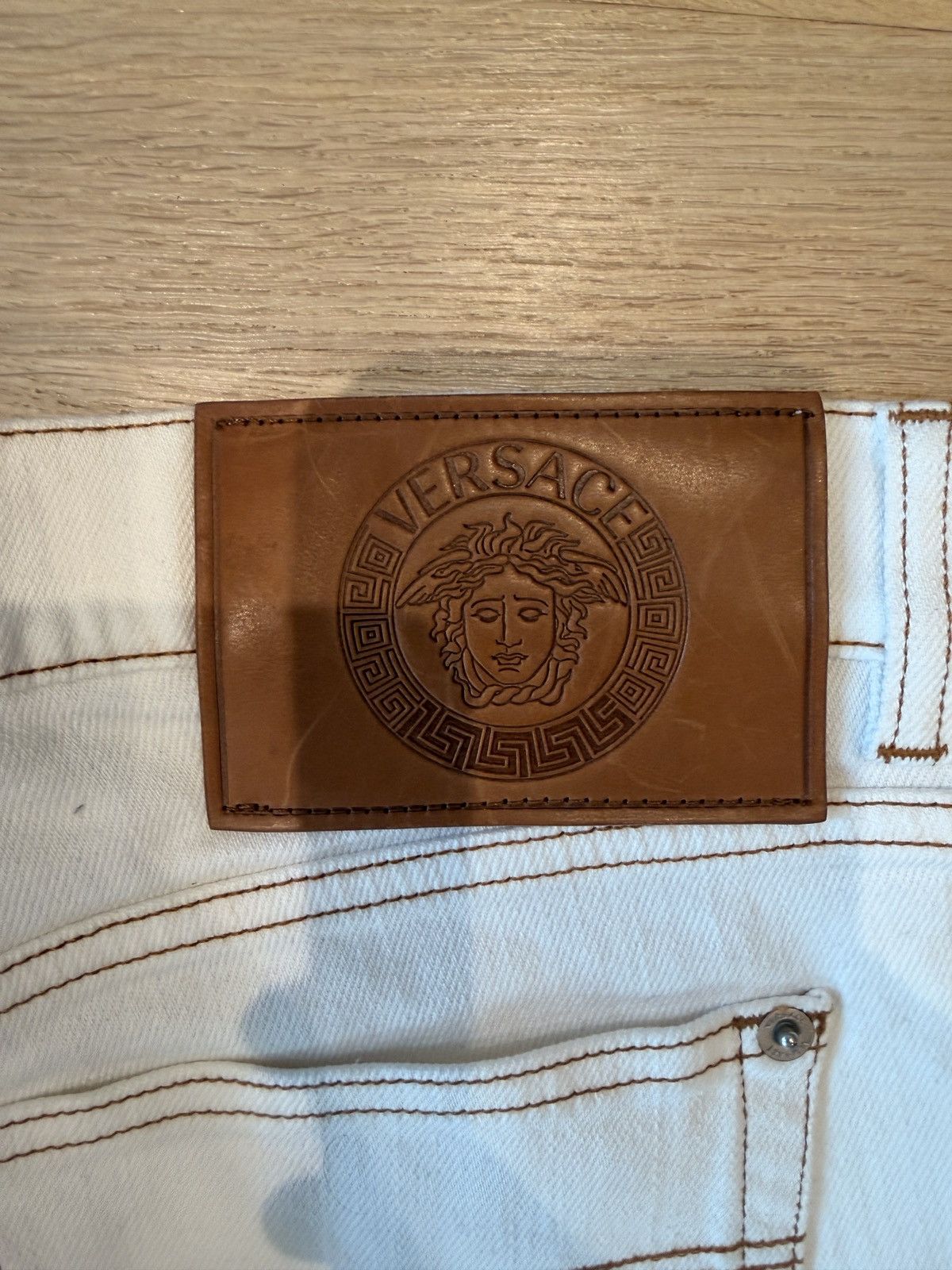 Versace Versace parfum couture print jeans Size US 30 / EU 46 - 3 Thumbnail