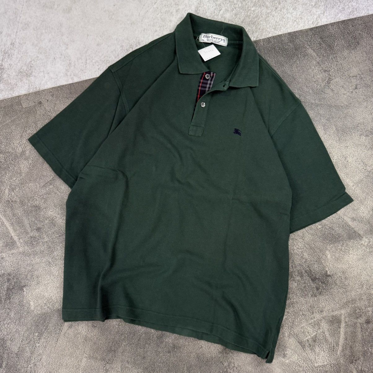 Burberry Vintage burberrys england poloshirt Size US XL / EU 56 / 4 - 2 Thumbnail