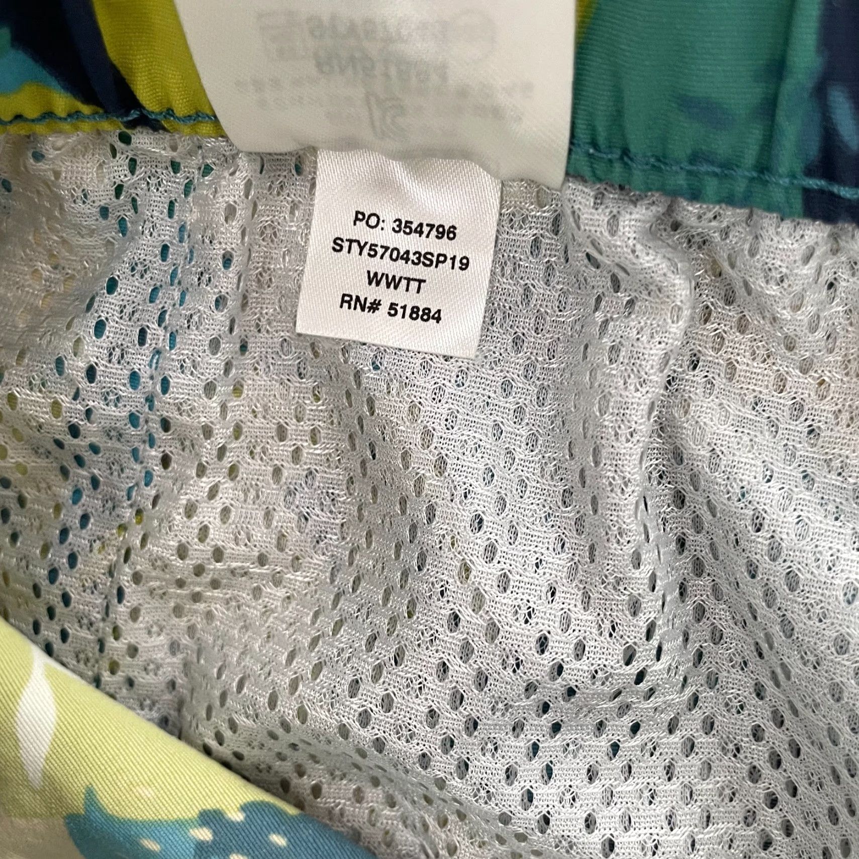 Patagonia Patagonia Shorts Womens L Green Floral Barely Baggies 2" Short Ladies L Chino Nylon Lightweight Outdoor Hiking Womens Size 36" / US 14 / IT 50 - 7 Thumbnail