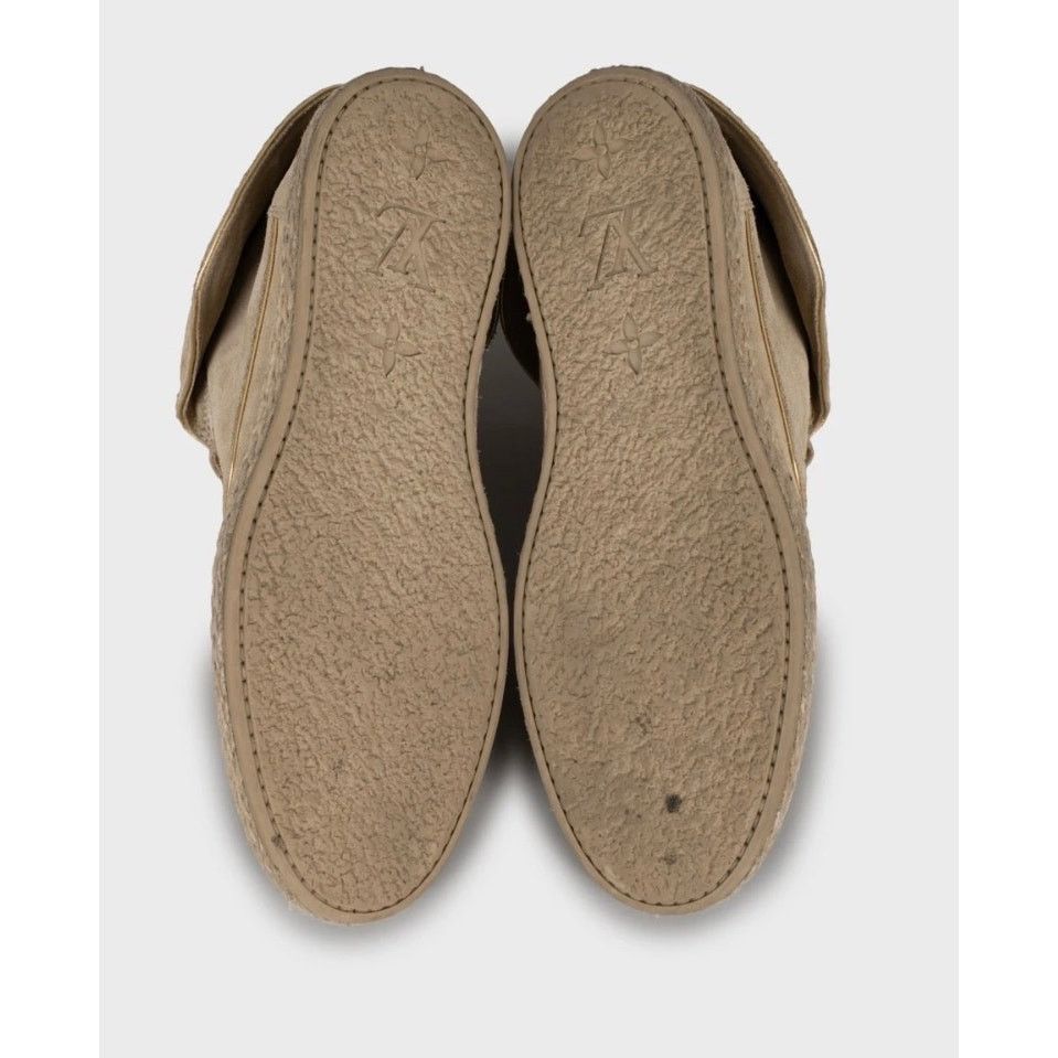 Louis Vuitton Louis Vuitton Beige Suede Empreinte Lace-Up Booties - 38 Size US 7 / IT 37 - 5 Thumbnail
