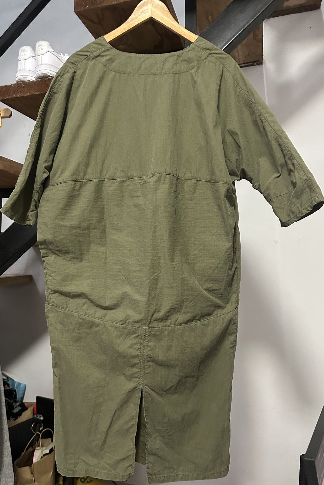 Kapital KAPITAL V NECK KANGAROO POCKET DRESS Size XS / US 0-2 / IT 36-38 - 3 Thumbnail