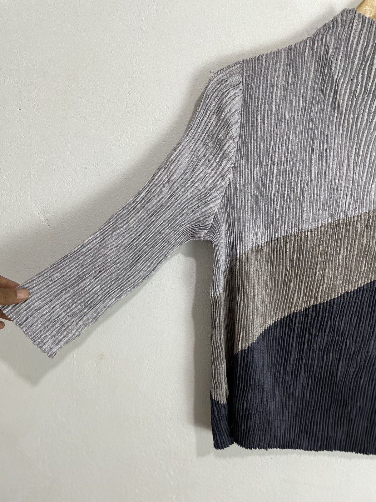 Issey Miyake Japanese Undefined Pleated shirt issey style Size M / US 6-8 / IT 42-44 - 2 Thumbnail