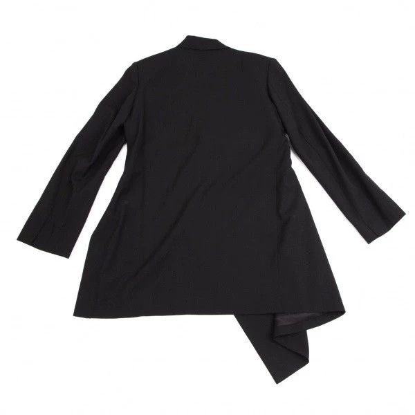 Yohji Yamamoto Yohji Yamamoto Wool jacket with a shape-shifting suit coll Size US M / EU 48-50 / 2 - 4 Thumbnail