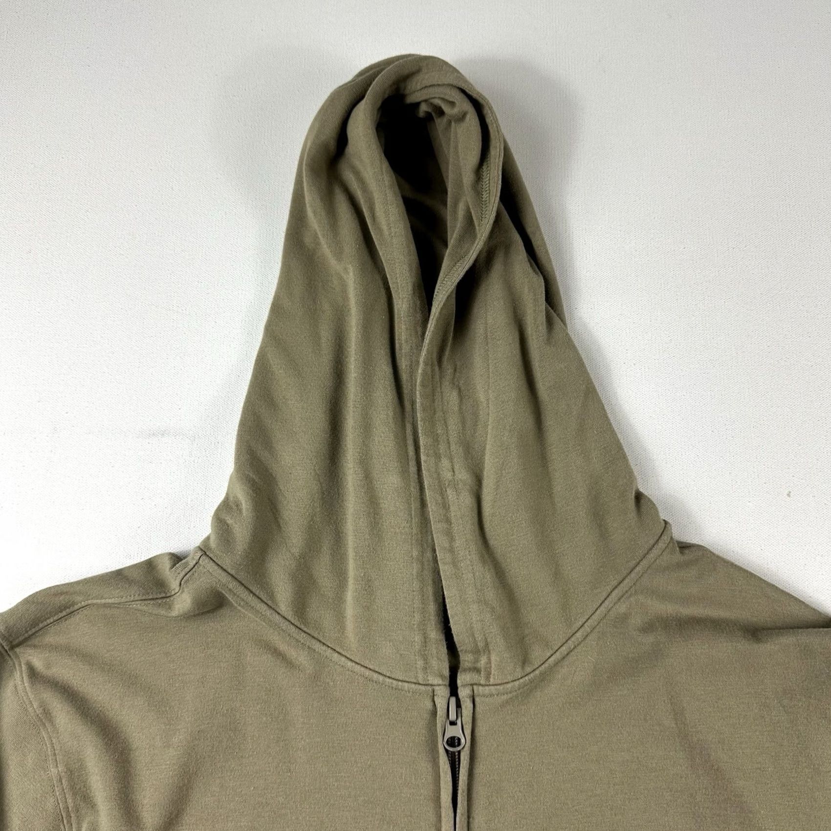 SKIMS SKIMS Full Zip Up Hoodie Sweatshirt Brown Classic Relaxed Women's XL Active Cotton Fleece Zip Hooded Pockets Solid Long Sleeve Sweatshirt Size XL / US 12-14 / IT 48-50 - 5 Thumbnail