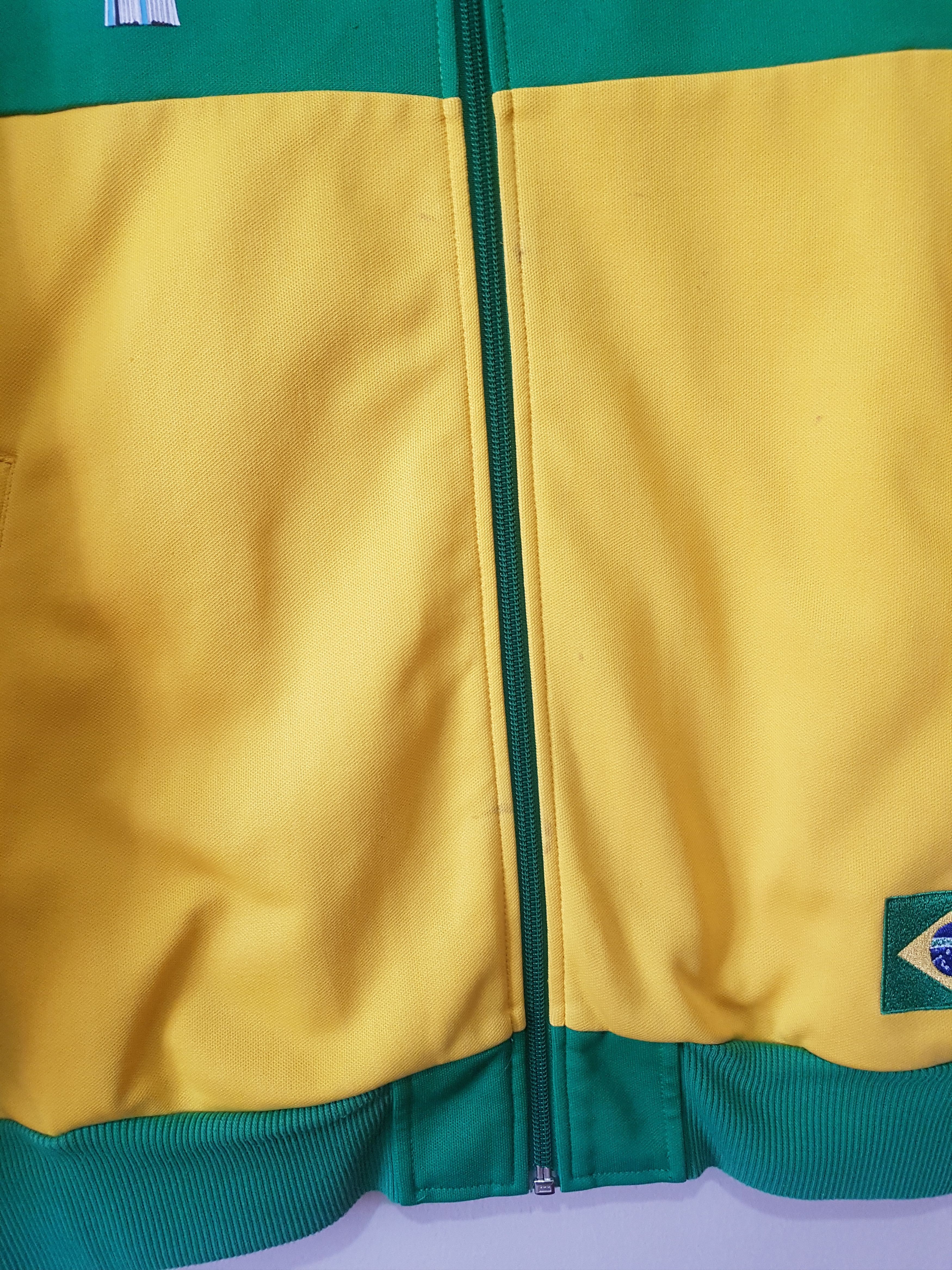 Adidas Adidas Brazil Rio de Janeiro Track Top Size US XL / EU 56 / 4 - 6 Thumbnail