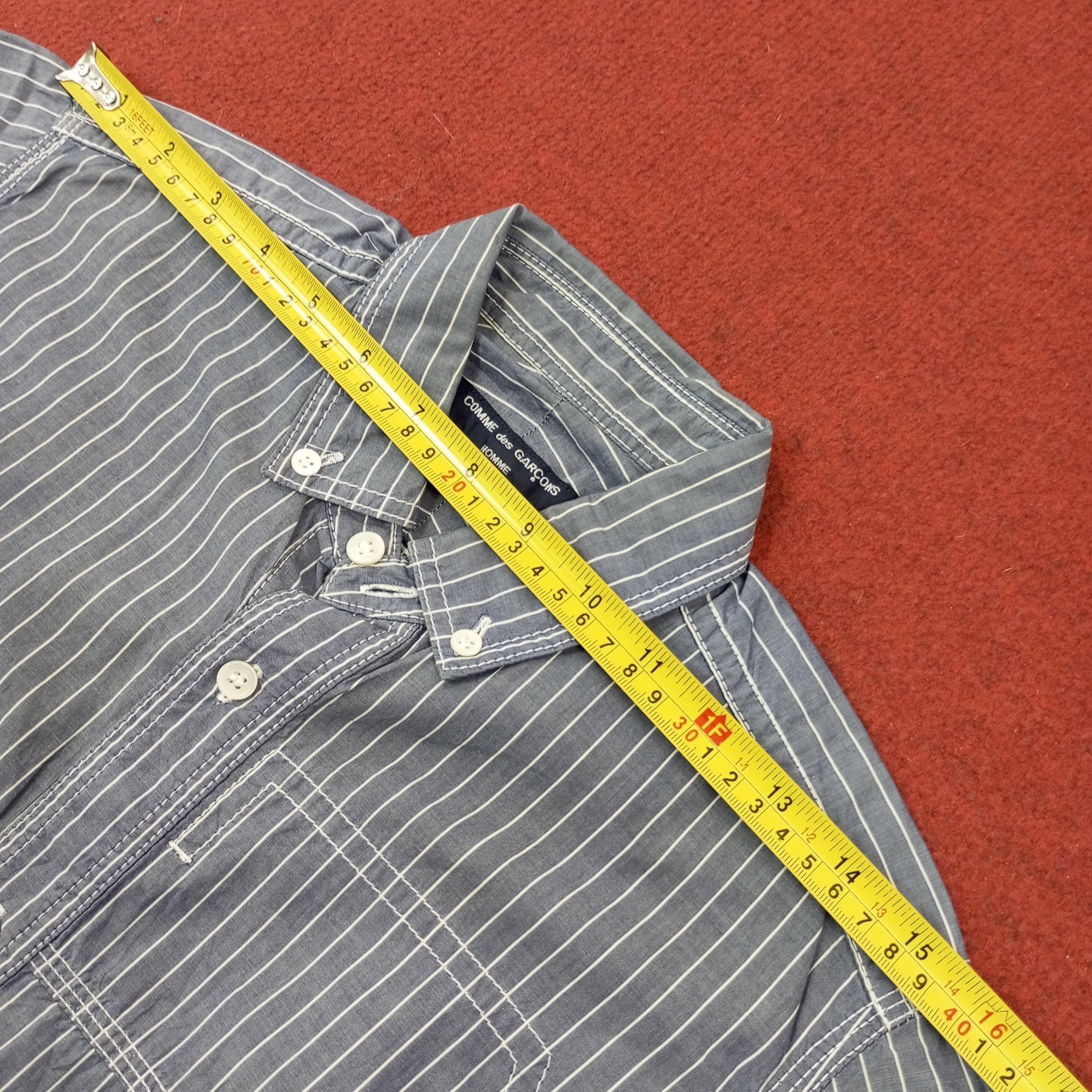 Comme des Garcons × Japanese Brand × Vintage Comme Des Garcons Homme Casual Shirt C219N51 Size US XS / EU 42 / 0 - 10 Thumbnail