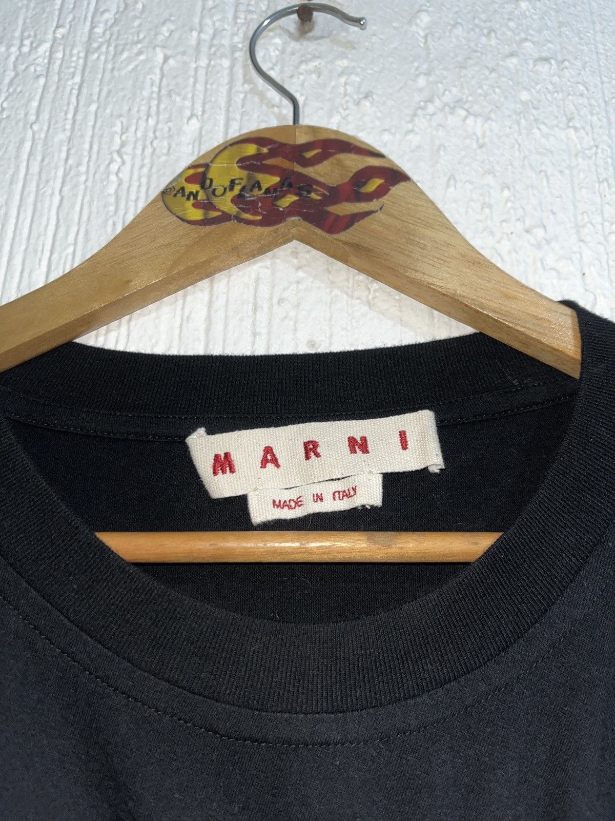 Marni Marni Asymmetrical Tee Size US M / EU 48-50 / 2 - 2 Thumbnail