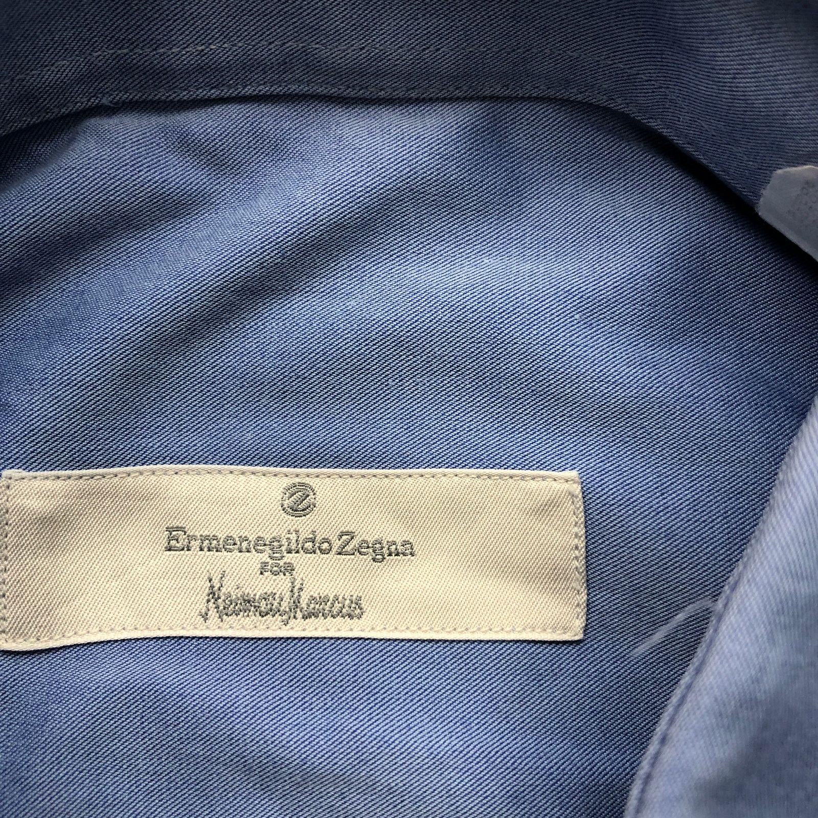 Ermenegildo Zegna Ermenegildo Zegna Neiman Marcus Button Dress Shirt Mens XL Size US XL / EU 56 / 4 - 4 Thumbnail
