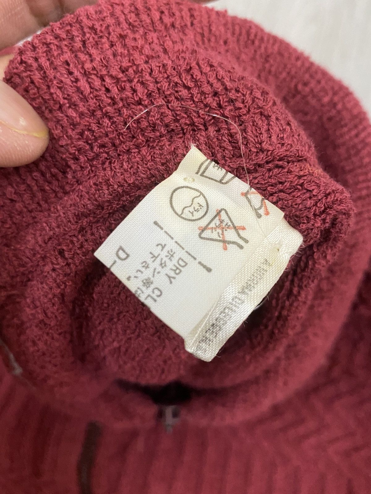SCABAL Vintage Italian Knit Zip-Up Sweater by Scabal - Made Italy Size US S / EU 44-46 / 1 - 10 Thumbnail