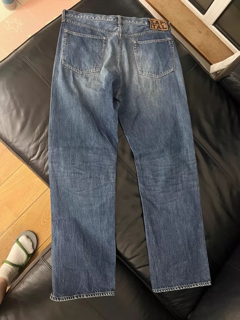 Kapital 5P Monkey TH Washed Jeans