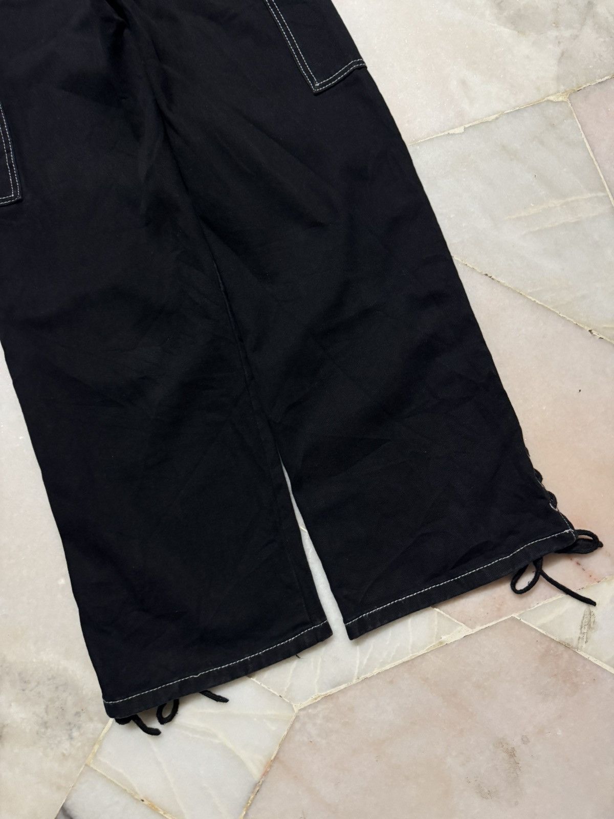 Tornado Mart 💥LACE-UP💥BAGGY💥JAPANESE LACE-UP SICK CARGO BY SHEIN PUNK Size US 26 / EU 42 - 18 Thumbnail