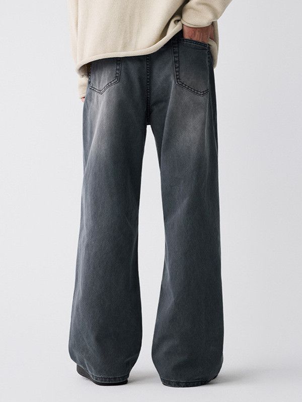 Japanese Brand American Cleanfit washed distressed straight leg jeans Size US 32 / EU 48 - 4 Thumbnail