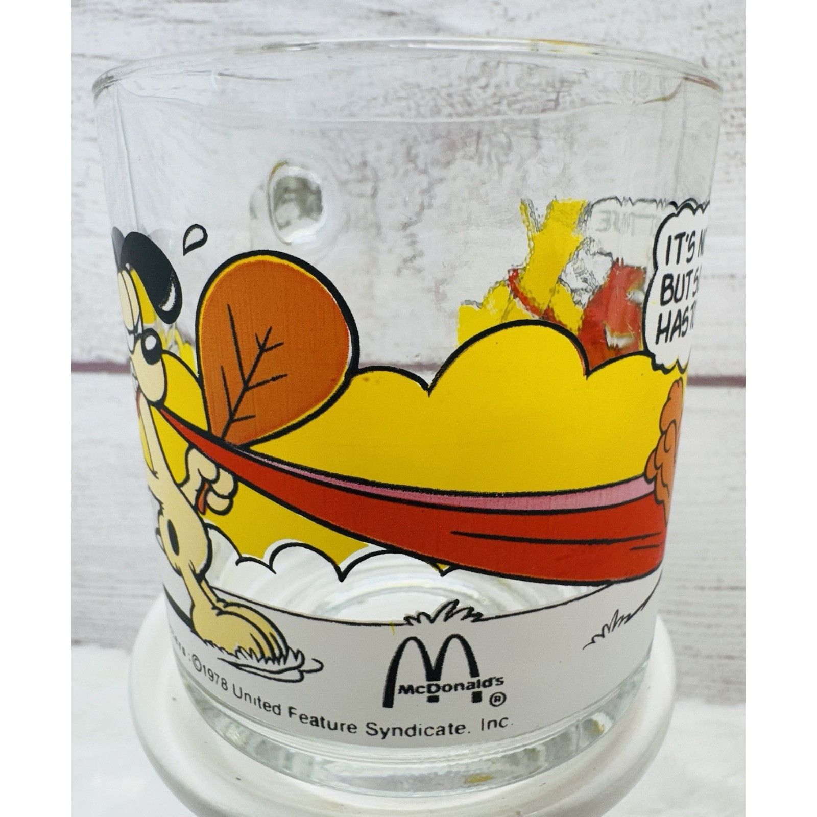 Other McDonald’s Garfield & Odie Clear Glass Coffee Mugs Cups VINT Size ONE SIZE - 7 Thumbnail