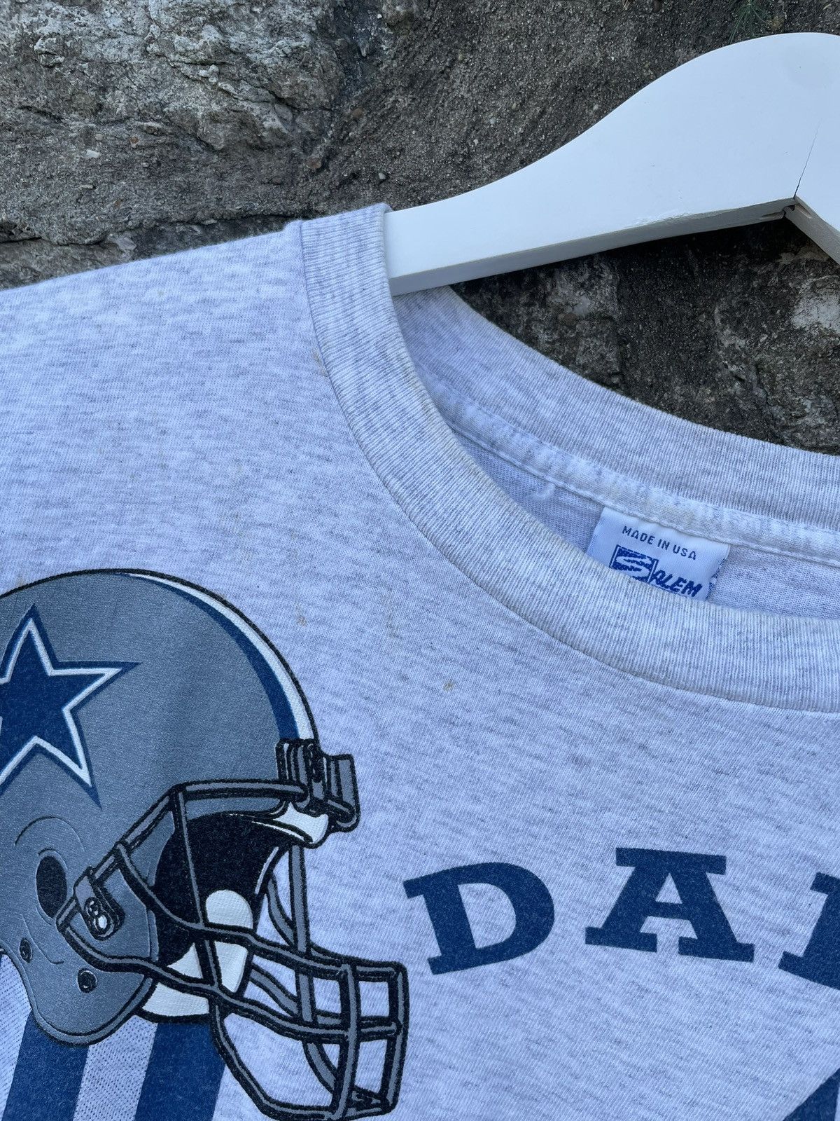 NFL × Salem Sportswear × Vintage Vintage Salem Sportswear Dallas Cowboys Super Bowl Tee AOP L Size US L / EU 52-54 / 3 - 4 Thumbnail